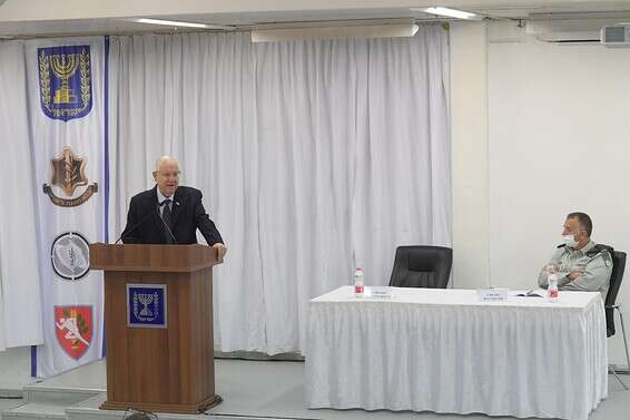 "למודל צבא העם יש תפקיד חשוב". ראובן ריבלין // צילום: עמוס בן גרשום, לע"מ